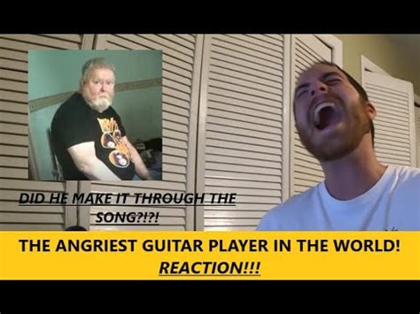 American Reacts ANGRIEST GUITAR PLAYER IN THE WORLD Reaction YouTube