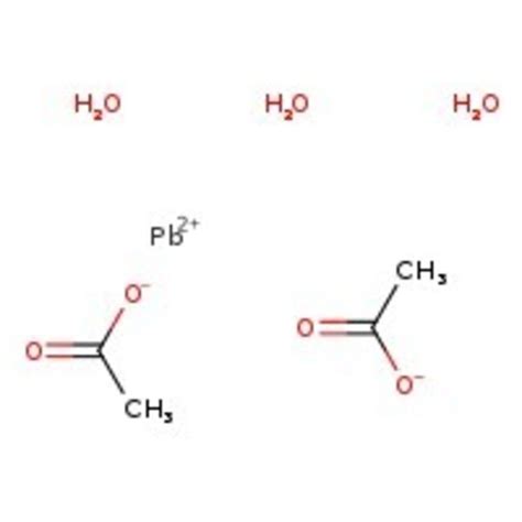 Lead II Acetate Trihydrate 99 999 Trace Metal Basis Extra Pure