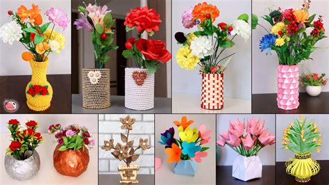 Art And Craft With Paper Flower Pot | Best Flower Site