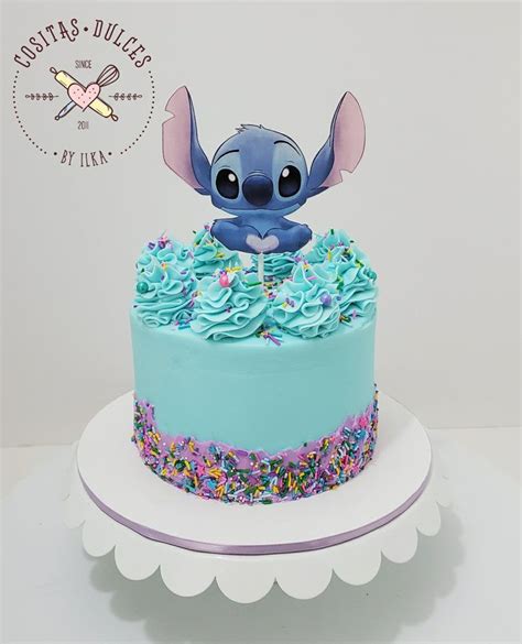 Lilo And Stitch Birthday Cake Disney Birthday Cakes Lilo And Stitch Cake Cute Birthday Cakes