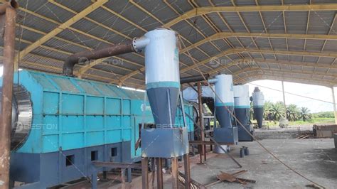 Bst Biochar Production Equipment Installed In Indonesia Recycle