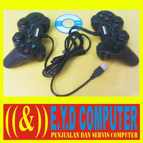 Joy Stick Usb Pc Double Gameped Stic Kabel Gamepad Ps3 Joystick Game