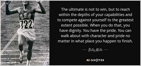 TOP 10 QUOTES BY BILLY MILLS | A-Z Quotes