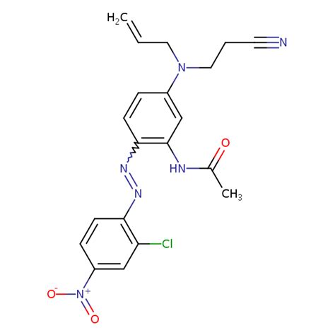 Acetamide N 2 2 Chloro 4 Nitrophenyl Azo 5 2 Cyanoethyl 2