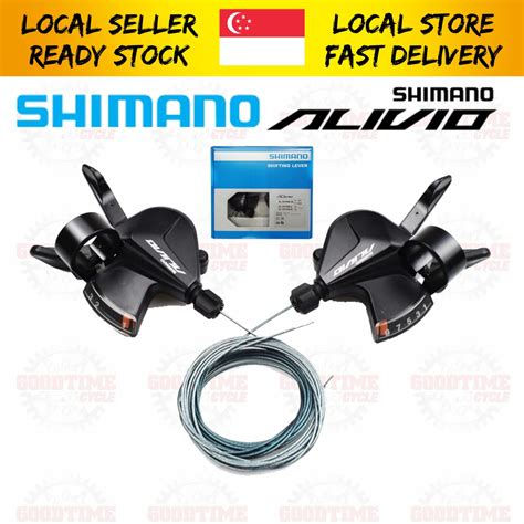 Shimano Alivio SL-M3100 Rapidfire Plus 3x9speed 27speed Shifter Lever ...
