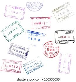 Norway Passport Stamp Images, Stock Photos & Vectors | Shutterstock