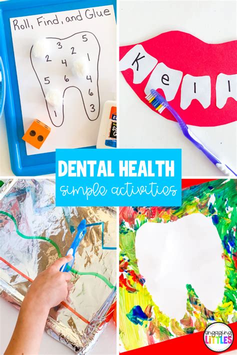 Preschool Dental Health Printable Activities