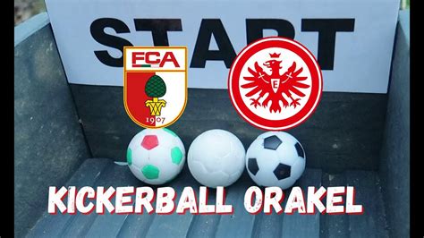 FC Augsburg Eintracht Frankfurt 13 Spieltag 2020 Kickerball