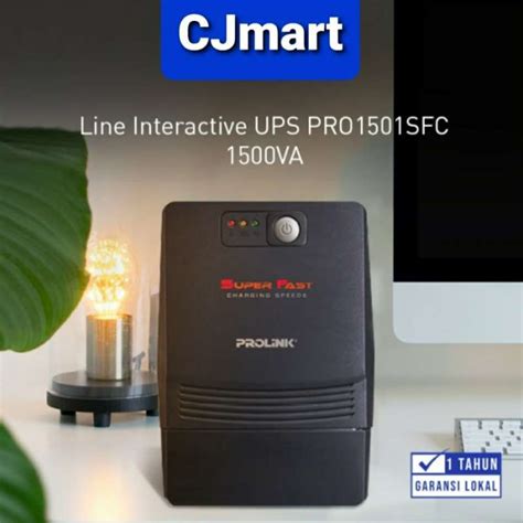 Jual Prolink Pro Sfc Super Fast Charging Line Interactive Ups