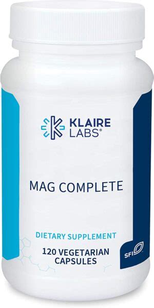 Klaire Labs Magnesium Glycinate Complex Garage Gym Reviews