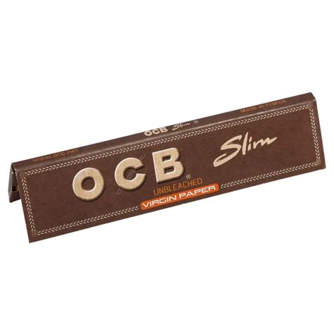 Ocb Virgin King Size Slim Rolling Papers Up N Smoke Online Smoke