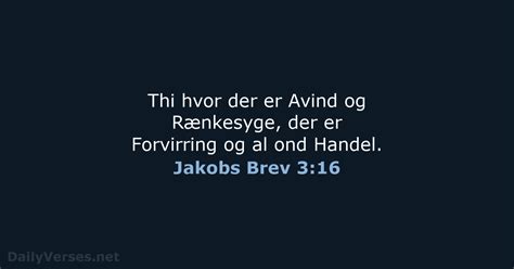 Den April Dagens Bibelvers Da Jakobs Brev