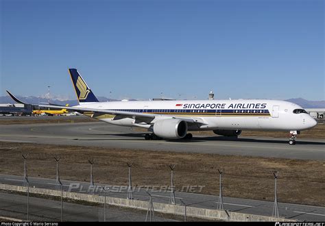 9V SJA Singapore Airlines Airbus A350 941 Photo By Mario Serrano ID