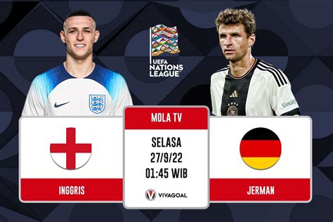 Inggris Vs Jerman Prediksi Jadwal Dan Link Live Streaming Vivagoal