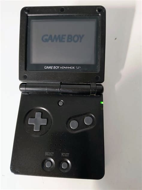 Nintendo Game Boy Advance SP Handheld Konsole Schwarz 13 Spiele