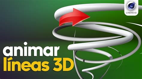 Animación de líneas 3D en Cinema 4D Tutorial paso a paso YouTube