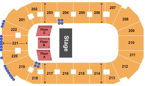 Covelli Centre Seating Chart & Maps - Youngstown