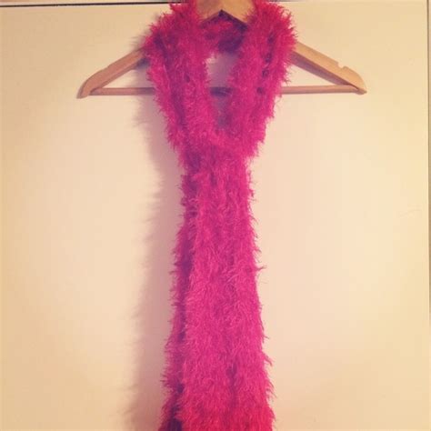 Boutique Accessories Nwot Hot Pink Scarf Poshmark