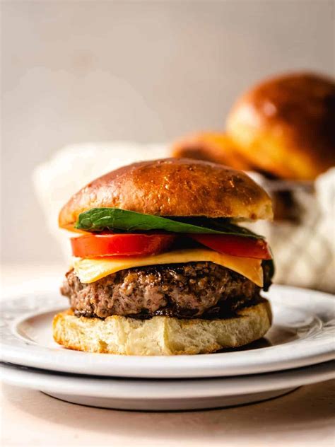 Brioche Burger Buns Kickass Baker