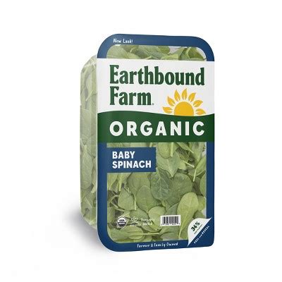 Earthbound Farm Organic Baby Spinach Oz Target