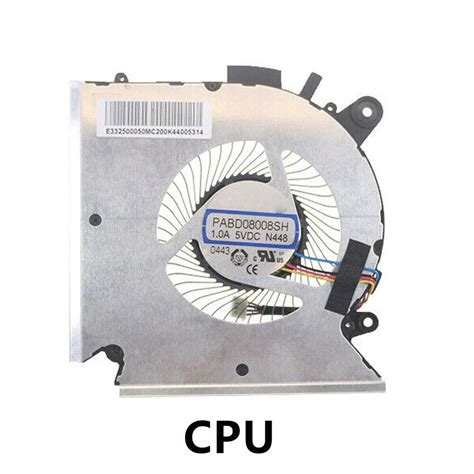 Ventilateur De Refroidissement CPU GPU Pour MSI Katana GF66 Pulse