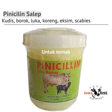 Jual Pinicilin Salep Obat Kudis Scabies Gudik Borok Anti Lalat Sapi