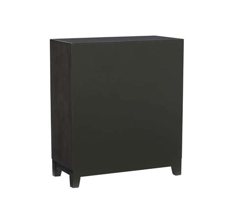 Powell Company Grace Accent Cabinet Dark Grey D1352a20g