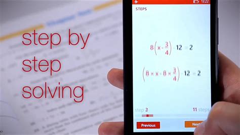 Apps Android Photomath Reads And Solves Mathematical Problems Youtube