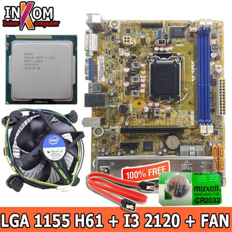 Jual Motherboard Mainboard Mobo Intel Lga H Oem Onboard Plus