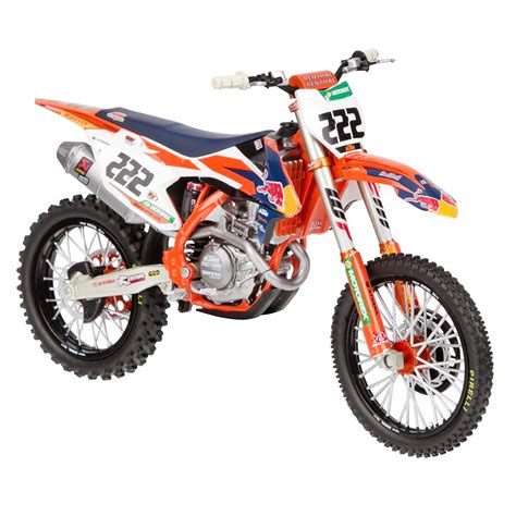 Miniatuur Motorradmodell KTM A Cairoli No 222 1 12 Maciag Offroad