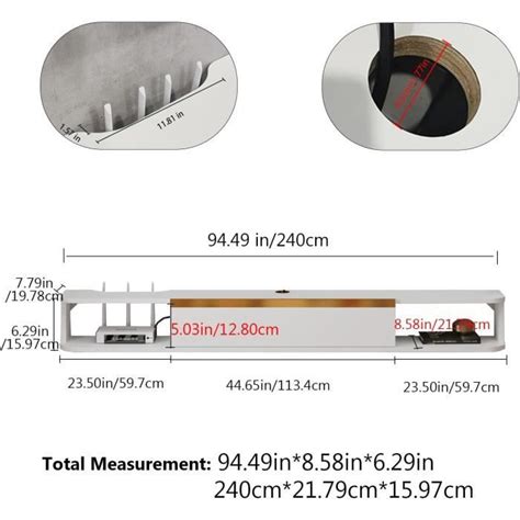Meuble Tv Bas Suspendu Support Mural Flottant Console De M Dias