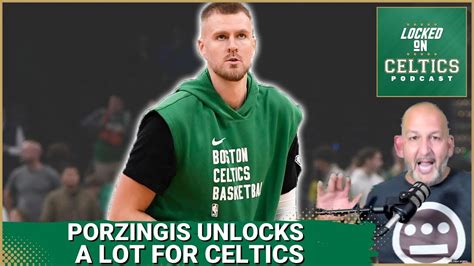 Kristaps Porzingis Impact On Boston Celtics Offense Derrick White