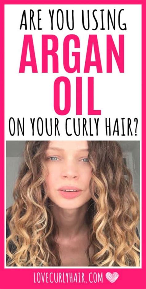 Benefits Of Argan Oil For Hair Use It To Rock Amazing Curls Love Curly Hair