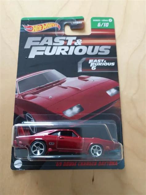 Hot Wheels Fast Furious Dodge Charger Daytona Series New