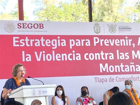 Inmujeres acompañará estrategia integral para garantizar a las mujeres