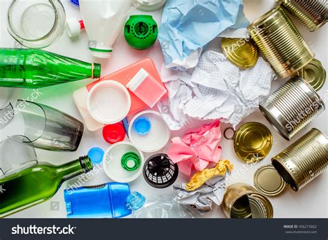 Sorting Garbage Types Waste Management Concept Stock Photo 456215662 | Shutterstock