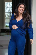 Pregnant Casey Batchelor In Bikini On The Beach In Tenerife