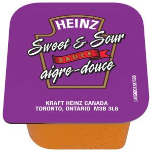 HEINZ Sweet & Sour Sauce 25ml 120 | Kraft Heinz Foodservice Canada