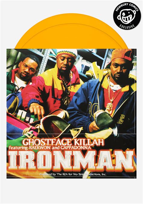 Ghostface Killah Ironman Exclusive 2 Lp Color Vinyl Newbury Comics