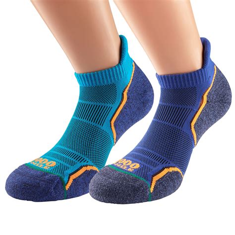 Mens Run Socklet Twin Pack 1000 Mile