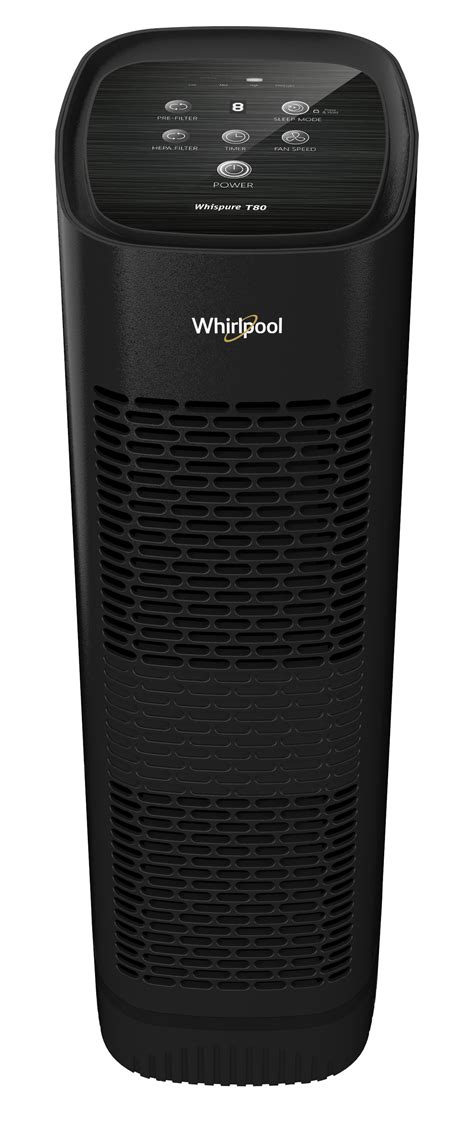 Buy Whirlpool WPT80 Whispure Tower Air Purifier Slate Black