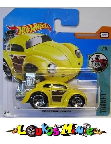 Volkswagen Beetle Fusca Tooned Hot Wheels