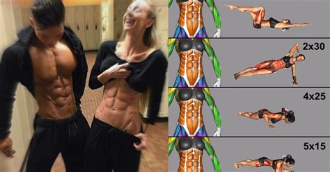 ABDOMEN Marcado Y Tonificado 5 Ejercicios De Abdominales Para Mujer