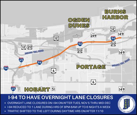 I To Have Overnight Lane Closures