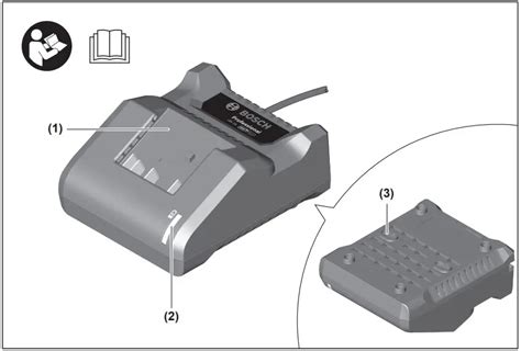 BOSCH GAL 18V 20 Professional Compact 18V Li Ion Battery Charger User