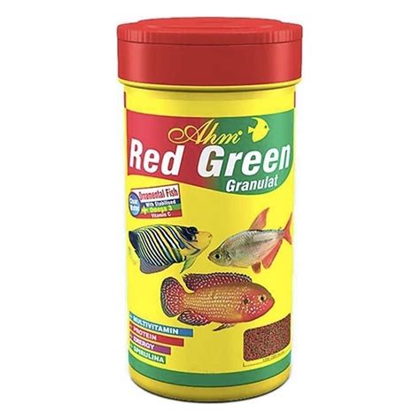 AHM Red Green Akvaryum Balığı Süs Balığı Yemi 1000 ml 400 Fiyatı