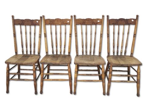 Ensemble De 4 Chaises à Dossiers Pressés Press Back