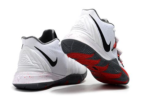 Nike Kyrie 5 White/Black/Red/Grey For Sale – The Sole Line