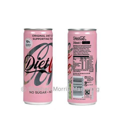 Coca Cola Uk 2019 ‘tickled Pink Diet Coke Can Ccc 0249 Coca Cola
