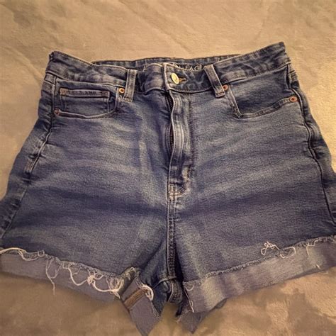 American Eagle Jean Shorts Size 10 Lightly Used Depop